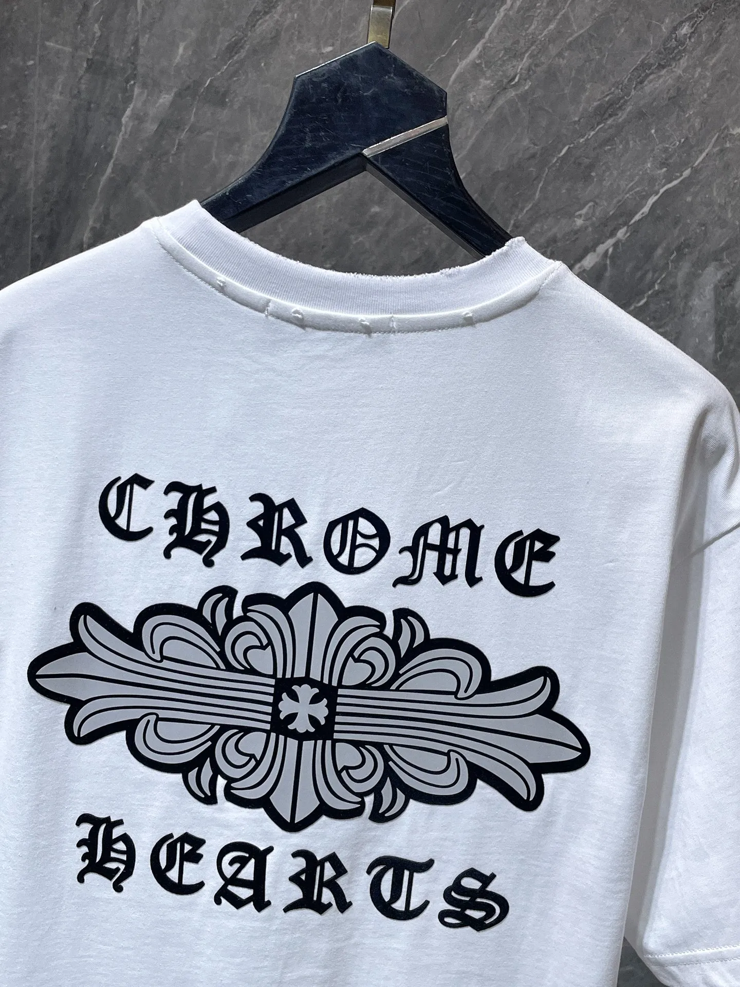 8221# Chrome Hearts 26ss g Classic 1 1 ：Black White Sizes：S、M、L、XL
